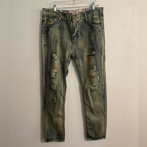 Nitagut distress jeans, size 38